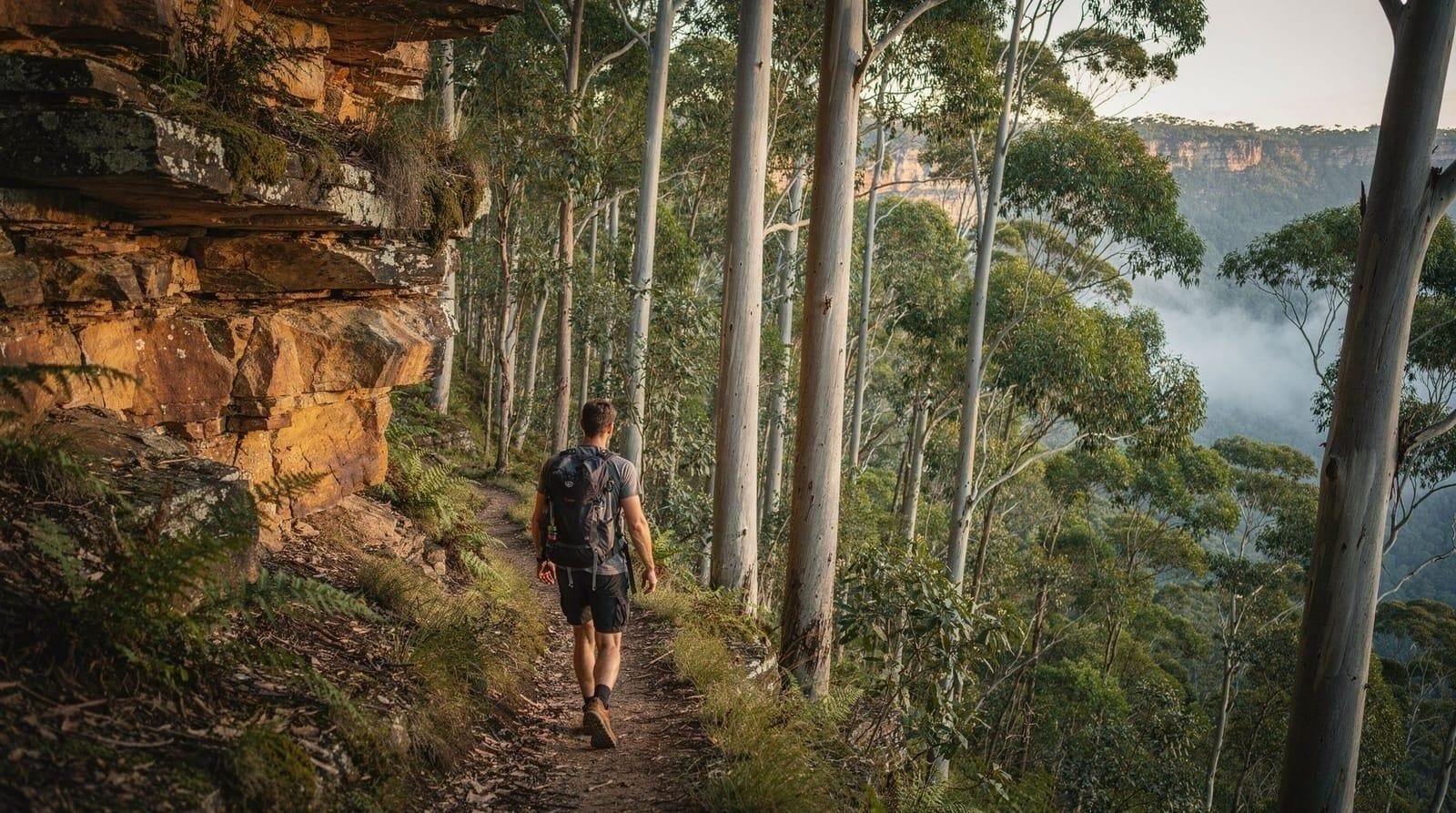 One day in the Blue Mountains — a first-person account — A first-person solo day trip to the Blue Mountains by train — Echo Point, Scenic