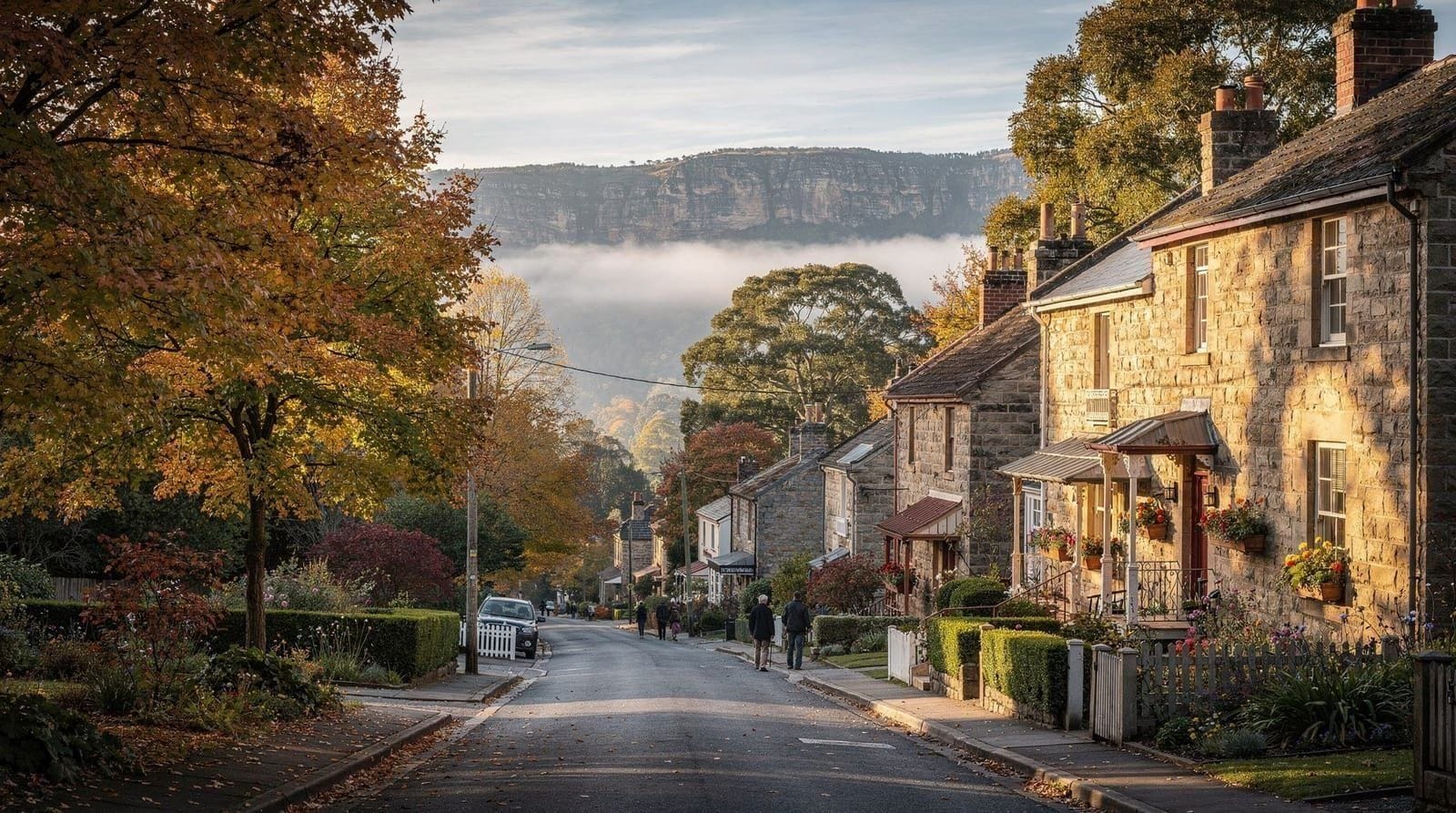 Leura village guide — cafés, gardens, and the Cascades walk — Guide to Leura village in the Blue Mountains — the best cafés and restaurants, t