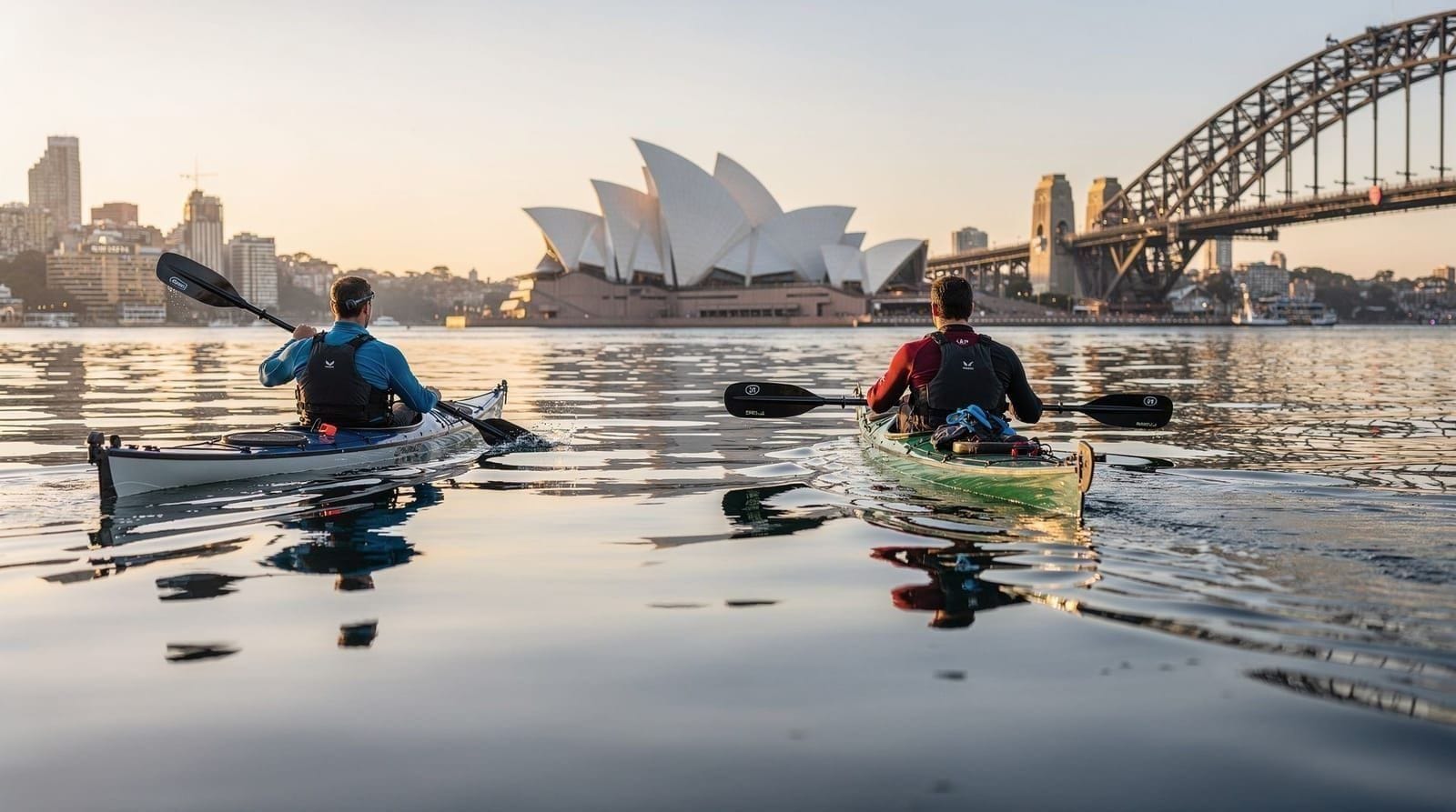 Sydney: Guided transparent kayak tour of Manly cove beaches